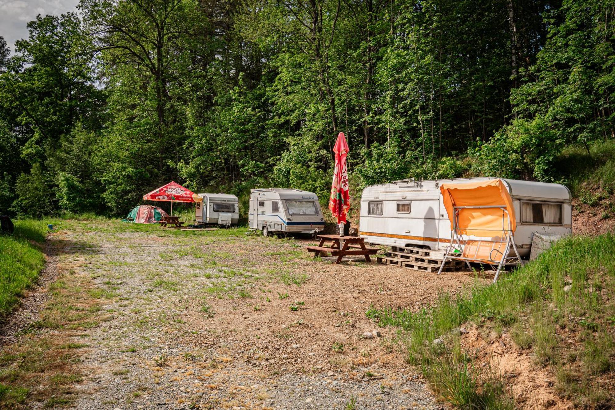 Karavan 3 V Arealu Koupaliste Bystre V Orlickych Horach Exteriér fotografie
